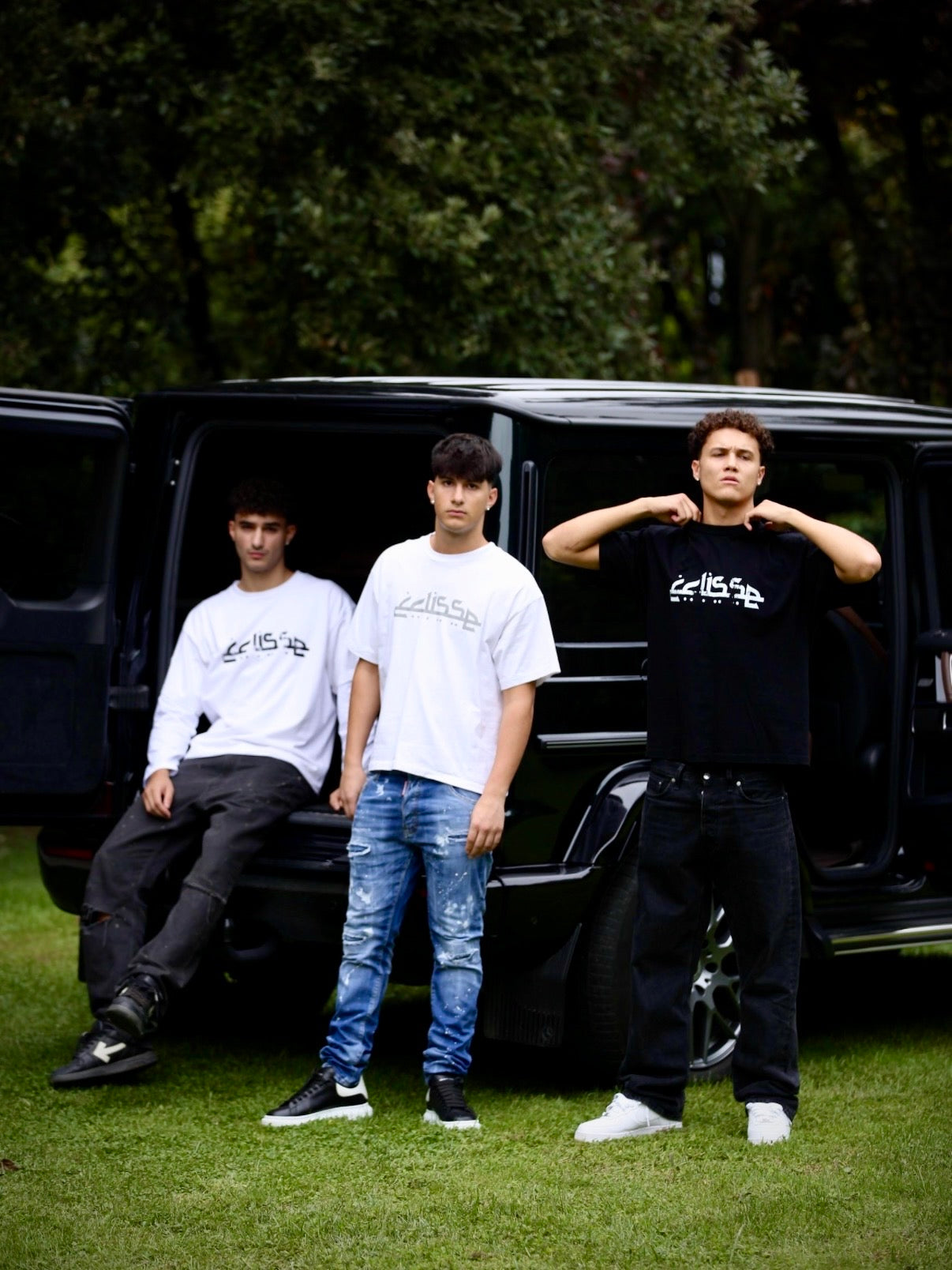 Cracked Tee - Black