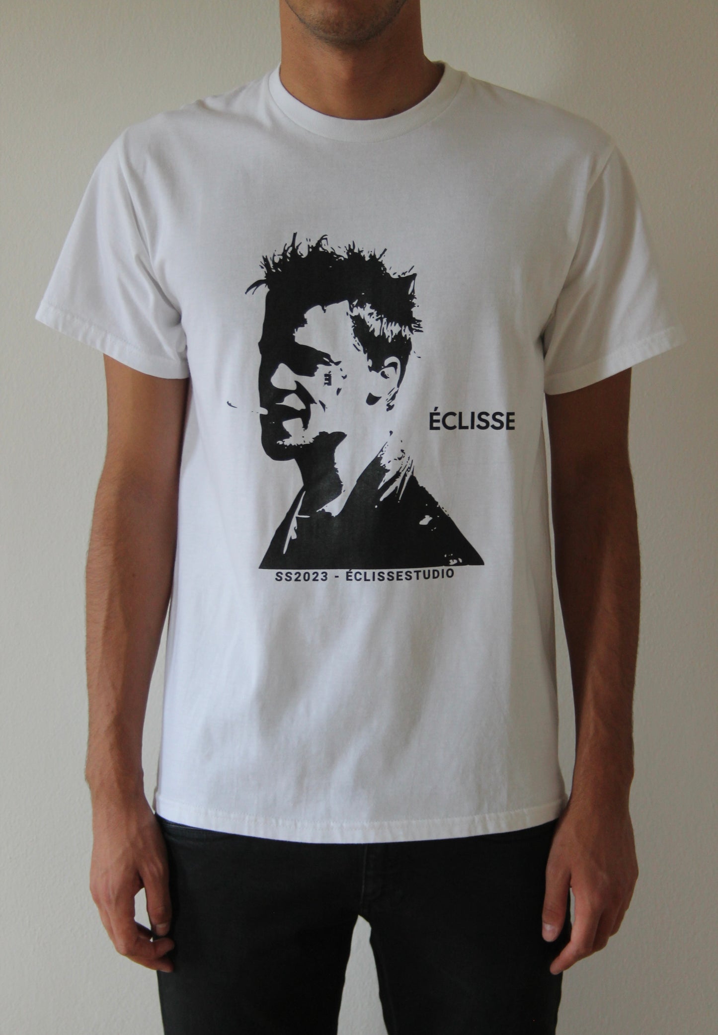 "***** ****" tee - White