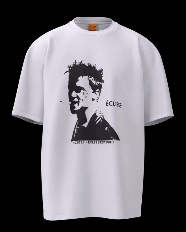 "***** ****" tee - White