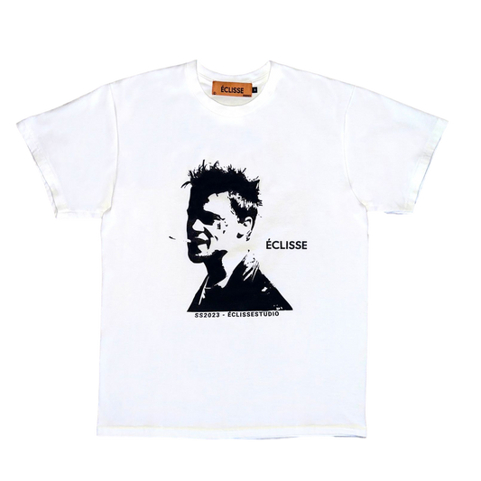 "***** ****" tee - White